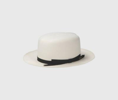 Casquette Borsalino Panama Extra Fine - Taille US 7 7/8 - Beige - Neuf Avec étiquette Et Boîte