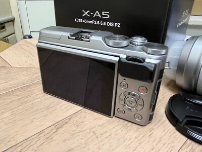 Fujifilm Mirrorless Digital Camera X-A5 Lens Kit Silver MILC Used