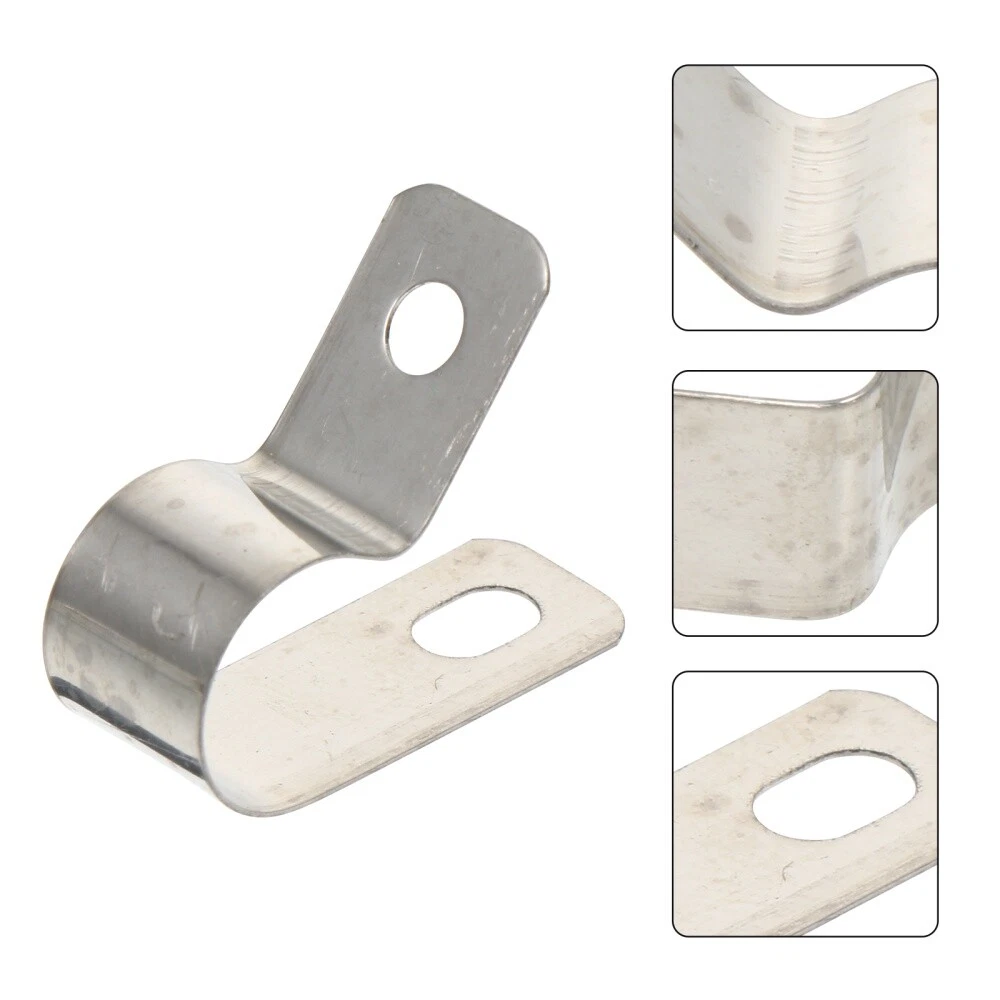20 Pcs Insulated Clamp metal cable clamps Cable Clamps Assortment