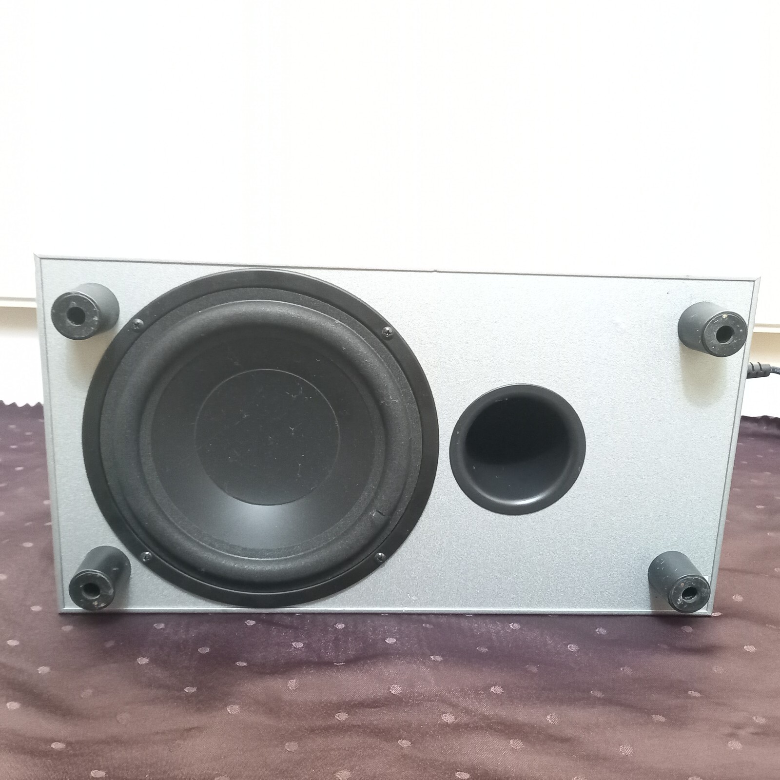 silver 200W active JAMO SUB 200 powered SUBWOOFER auto STANDBY eBay