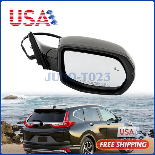 Power Mirror for Honda CR-V 2017-2021 2022 BSD Turn Signal Heated Right RH Side