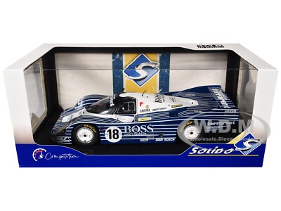 Solido 1:18 - Voiture miniature - Porsche 956 LH - 3ème 24h du Mans