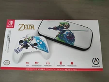Legend of Zelda Enhanced Wired Controller & Slim Case Nintendo Switch