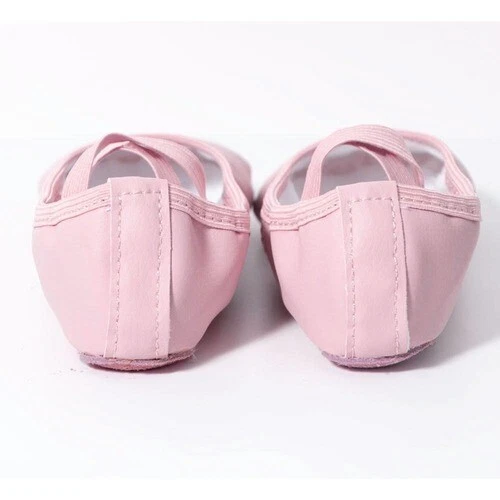 Ballet Shoes for Girls Professional Kids Leather Dance ShoesSoft Ballerina Shoes - Image 4 of 4