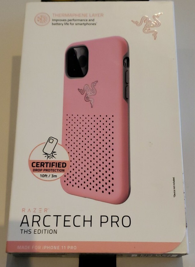 Pink Razer Arctech Slim Case For Iphone 11 Pro Ths Edition Razer