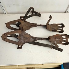 Ice Skate Antique SINGLE Adjustable Clamp-on Style Vintage Ice Skates