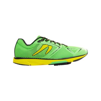 Men's Newton Running Distance 11, Green/Yellow, 8 D Medium US