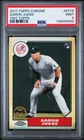 2017 Topps Chrome 1987 Topps #87T8 Aaron Judge 1987 Topps PSA 9 Rookie RC