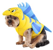 Disney Little Mermaid: Flounder Pet Costume for For Dogs or Cats, Small