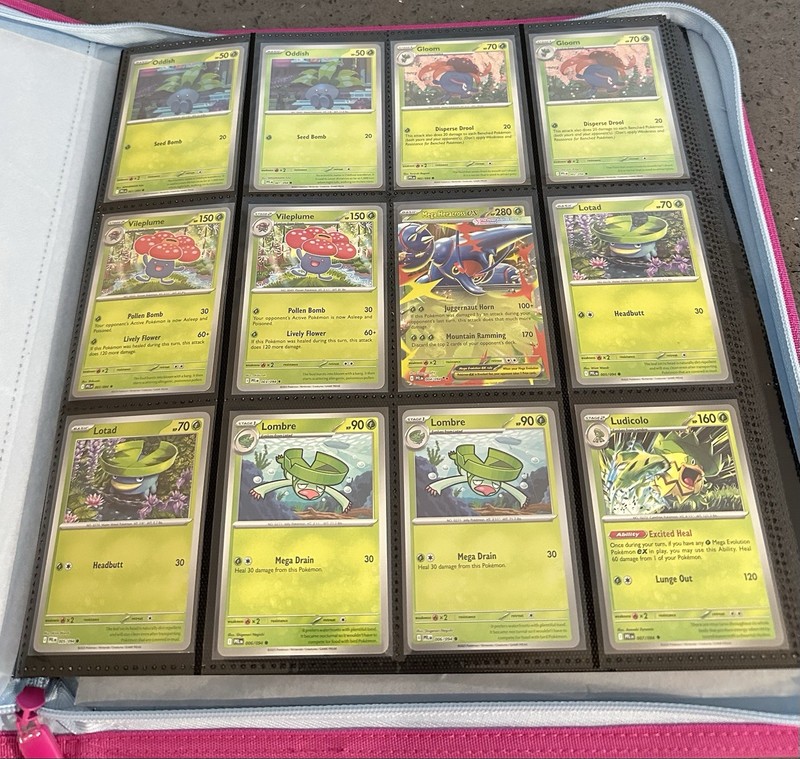 Pokemon TCG: Phantasmal Flames Base Master Set ME2 Inc Holos, Reverse Holos & EX