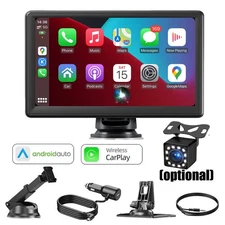 7" Car MP5 Smart Touch Screen Wireless CarPlay & Android Auto Navigator Display