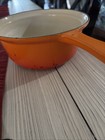 Vintage Cousances #18 France Saucepan  – Orange Flame — photo 3