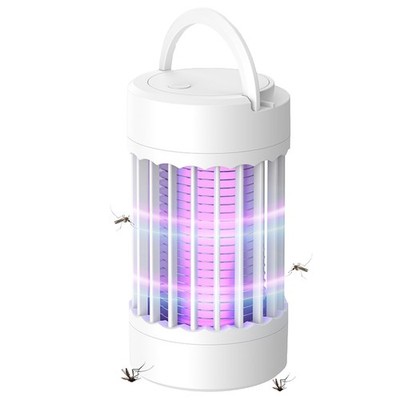 Bug Zapper, USB wiederaufladbarer elektrischer Moskito Fliegen Zapper, Insekten weiß