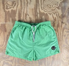 Vintage MAUI AND SONS Mens Shorts Surf Swim Trunks Sz XL Neon Green
