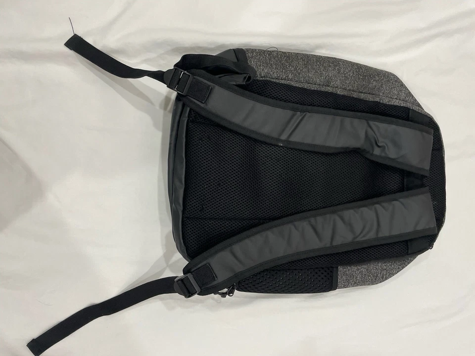 Beverly Hills Polo Club Gray/Black/Red Backpack Used - Image 2 of 4