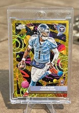 2025 Topps Chrome Cosmic - Cam Ward - Gold Interstellar Rookie 50 Ssp Titans 2025 Topps Chrome Cosmic - Cam Ward - Gold Interstellar Rookie 50 Ssp Titans