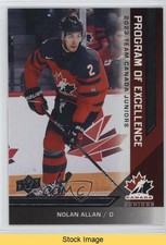 2023 Upper Deck Team Canada Juniors Achievement Nolan Allan #POEA-2 READ 16uw