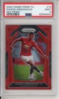Mason Greenwood 2020-21 Panini Premier League Prizm Red 25/149 PSA 9