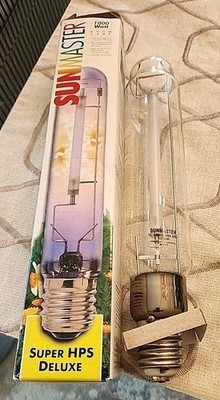 SUNMASTER 1000 Watt Light Bulbs Grow Lamps ~ Super HPS Deluxe
