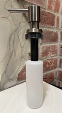 Glacier Bay Paulina Line UnderCounter Soap Dispenser in Brushed Nickel-Open Box