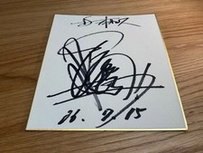 /Autographedjapan Pro Wrestling Hiroshi Tanahashi 2014 Just Before The Start   G