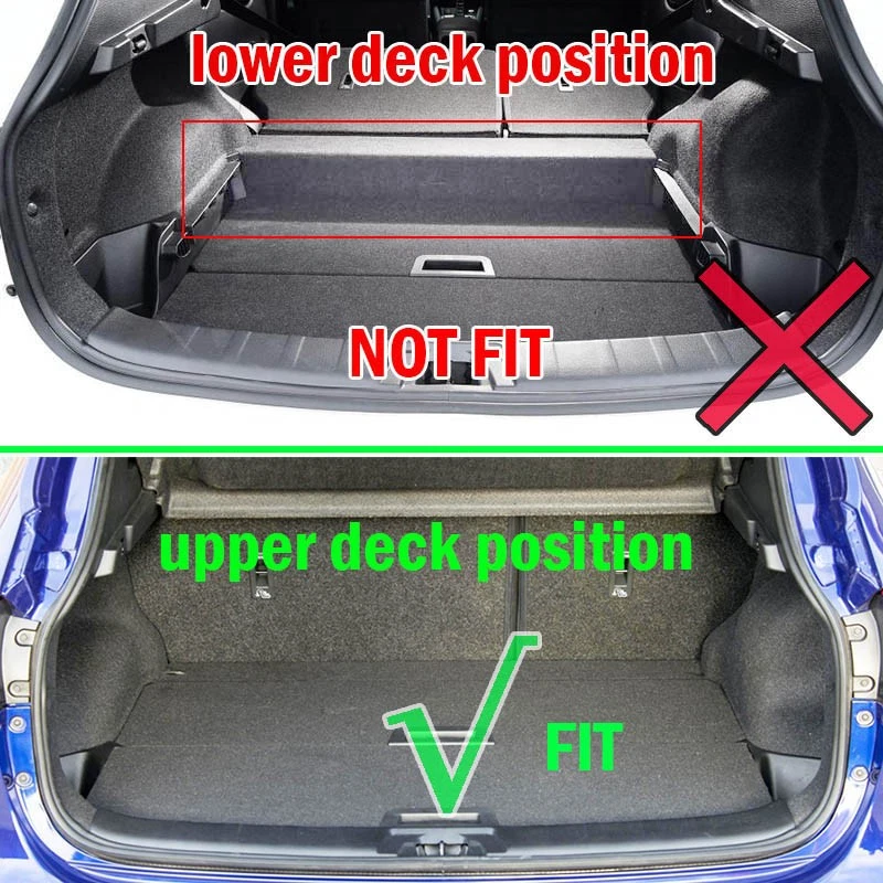 For Nissan Rogue Sport 2017-2022 Rear Cargo Liner Boot Tray Trunk Floor Mat Pad Foto 4 de 4