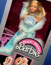 1985 Vintage Magic Moves Barbie Superstar Doll Mattel 2126 - New In Box