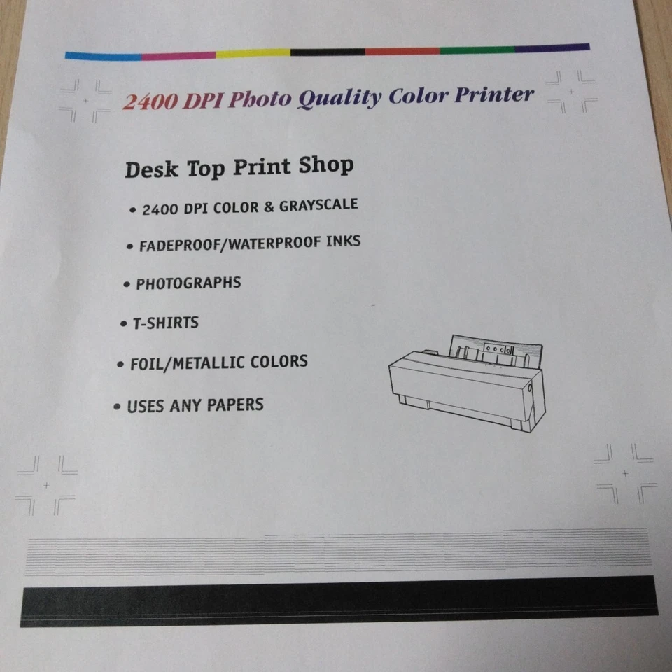 Alps MD-5500 Standard Thermodrucker 100V gebraucht - Bild 4 von 4