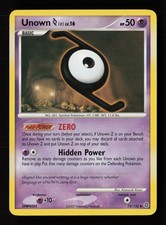 Unown [Z] 72/132 Secret Wonders Pokemon Card -B10 on eBay