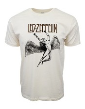 LED ZEPPELIN Zoso Natural Graphic  T shirt