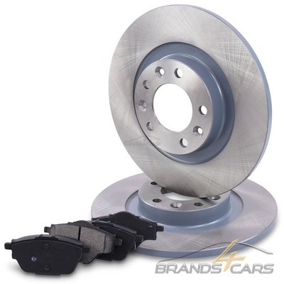 ATEC BREMSSCHEIBEN VOLL Ø290 + BREMSBELÄGE HINTEN FÜR PEUGEOT 3008 308 508 5008