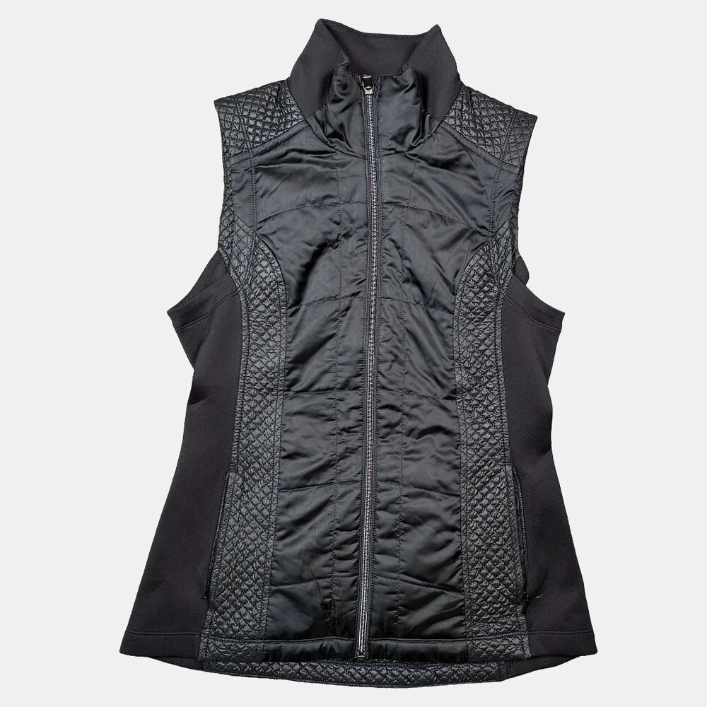 Gilet Only Asta Puffer pour Femme Noire Noir - Prêt-à-Porter