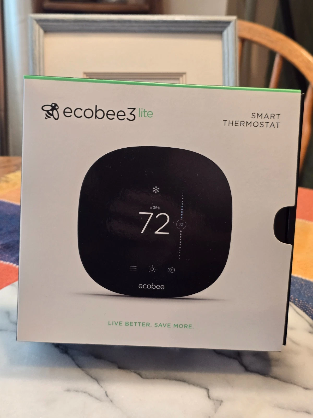 ecobee3 lite Smart Thermostat Black EB-STATE3LT-02 Brand New
Opens in a new window or tab