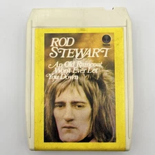 Rod Stewart - An Old Raincoat - Restored UK 8 Track Tape - New Pad and Splice