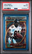 1994 FINEST #27 ANDRE RISON PSA 8
