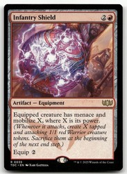 Infantry Shield Rare Commander: Tarkir: Dragonstorm #35