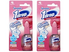 One-Drop Bathroom Deodorizer Floral Scent 0.67 oz 2 Pack