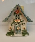 Ceramic Fairy Cottage Tea Light Candle Holder