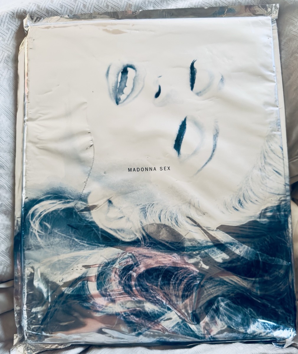 Vintage Madonna Sex Book In Original Wrapping And CD Collector