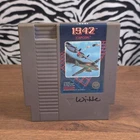 PUR 0726 Thrifted Rare Vintage UNTESTED 1942 Nintendo NES Game VICK0