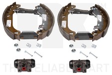 NK Bremsbackensatz 442348201 für FIAT LANCIA PUNTO Van 16V 176AT 176AP 176AR 12V