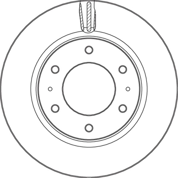 2X Bremsscheibe TRW Single DF6992S FüR Mitsubishi Pajero Sport 3 4X4 KS1W-image
