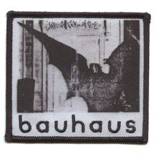 Bauhaus Bat Bela Lugosi Patch Is Dead Rock Sublimated Embroidery Iron On
