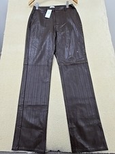 Pantaloni in pelle Envy Engloria M nero ardesia unisex regolari