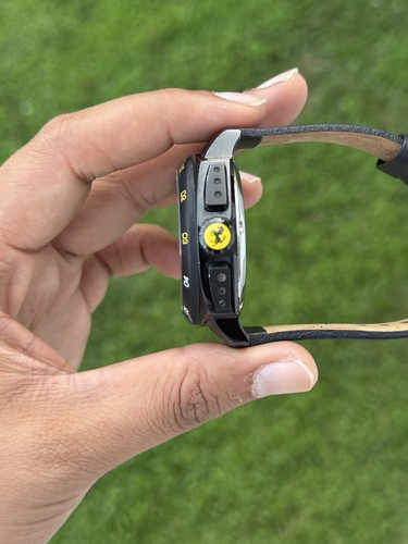 Scuderia Ferrari Black Watch for Men digital/analog - Picture 3 of 11