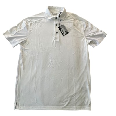 Fish Hippie Migration Polo Sz 2XL  White MSRP $79