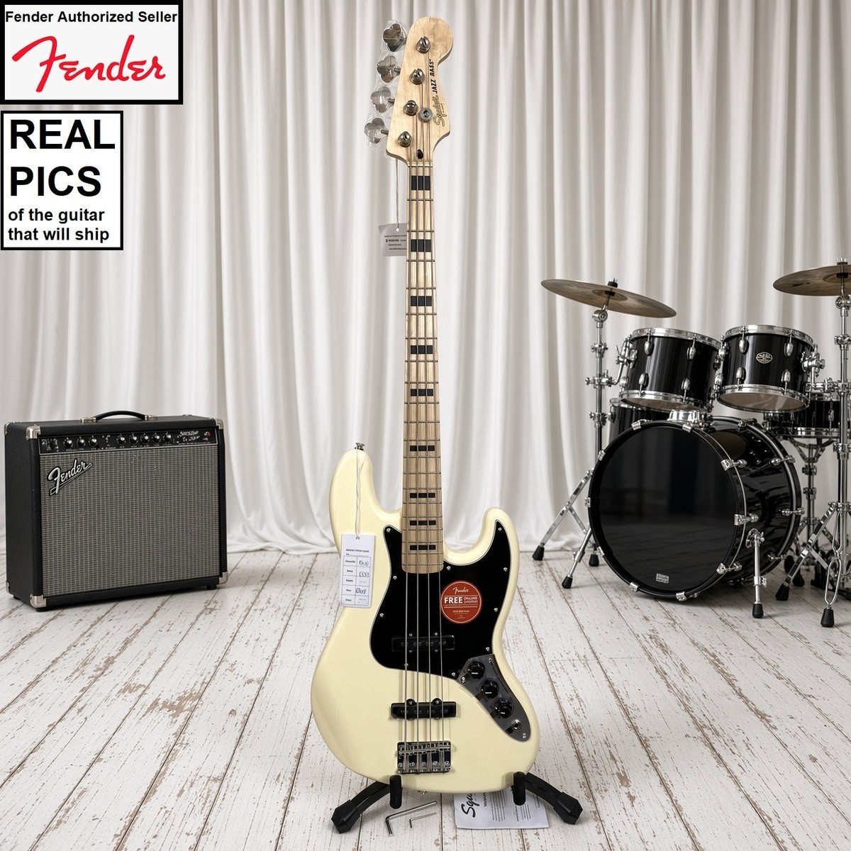 ACTUAL PICS Genuine Fender Squier ACTIVE NOISELESS PICKUPS Jazz J