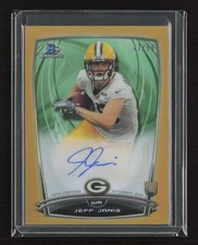 2014 Bowman Chrome #RCRA-JJ Jeff Janis Rookie Autographs Gold Refractors #/50 RC