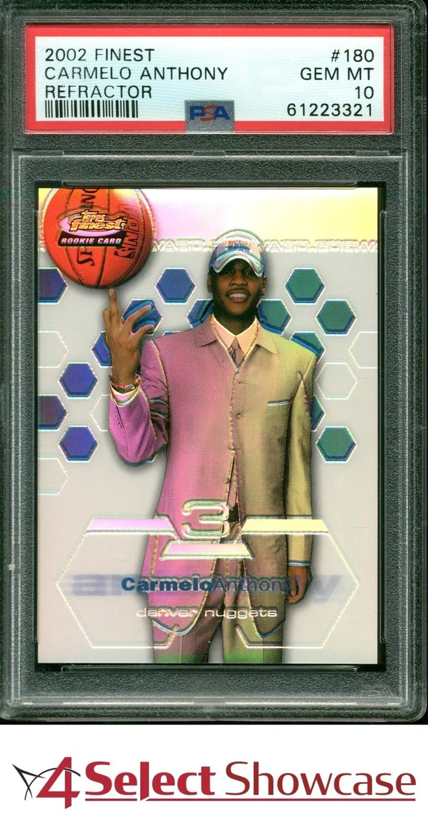Carmelo Anthony Basketball Grade 10 Rookie Sports Trading Cards
