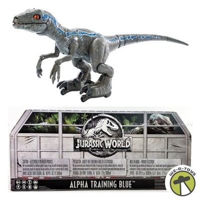 Jurassic World Alpha Training Blue Electronic Dinosaur 2018 Mattel